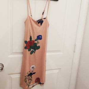 Mini floral dress